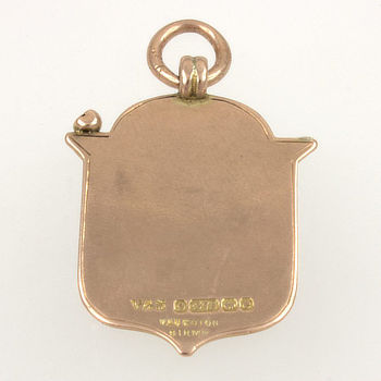 9ct gold medal Pendant